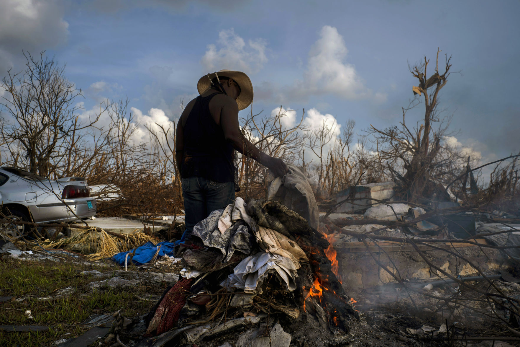 Bahamas destruction